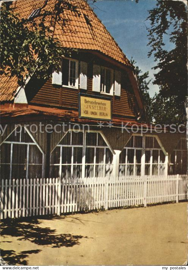 Insel Hiddensee Kloster Hiddensee Ferienheim Inselbar