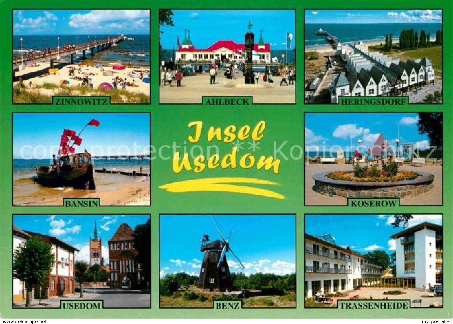 Insel Usedom Zinnowitz Ahlbeck Heringsdorf Koserow Bansin Usedom Benz Trassenhei