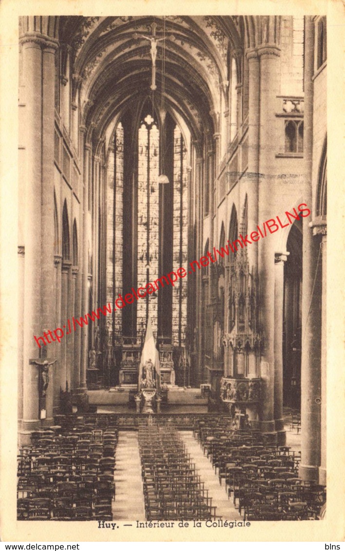 Intérieur de la Collégiale - Huy