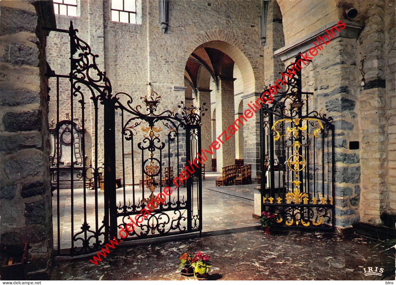 Intérieur de la collégiale - Nivelles Nijvel