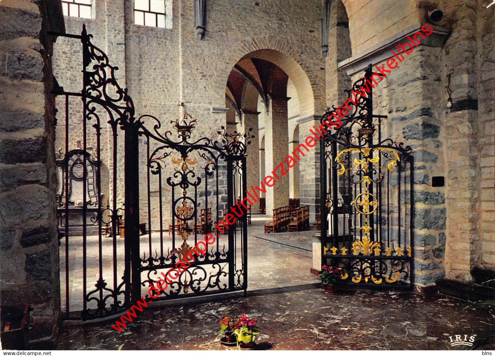 Intérieur de la collégiale - Nivelles Nijvel
