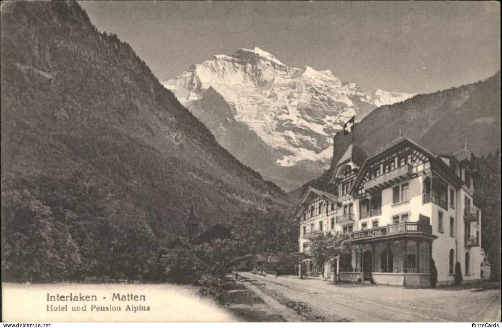 Interlaken BE Interlaken Matten Hotel Pension Alpina