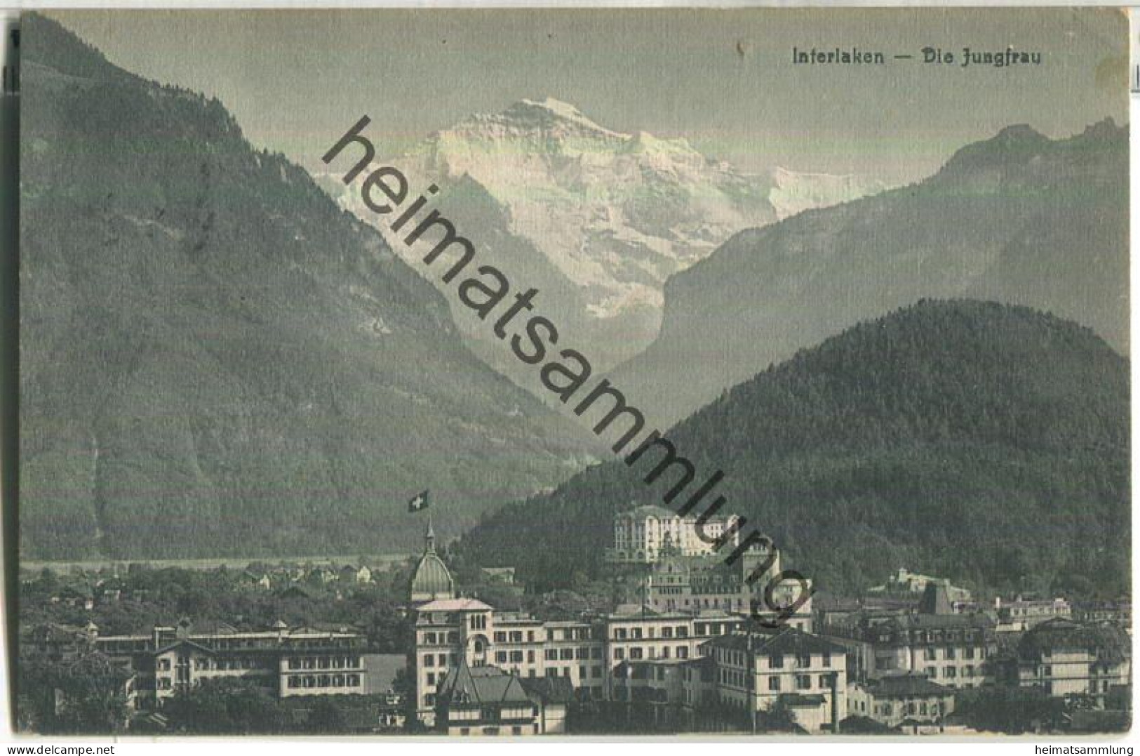 Interlaken - Verlag R. Gabler Interlaken - gel. 1908