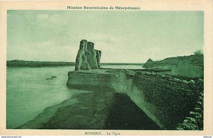 Carte Postale Ancienne - Irak - Mossoul - Mission Dominicaine de Mésopotamie - Le Tigre - CPA - Voir Scans Recto-Verso -