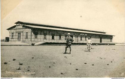 Iraq Baghdad Railway Station tuck's