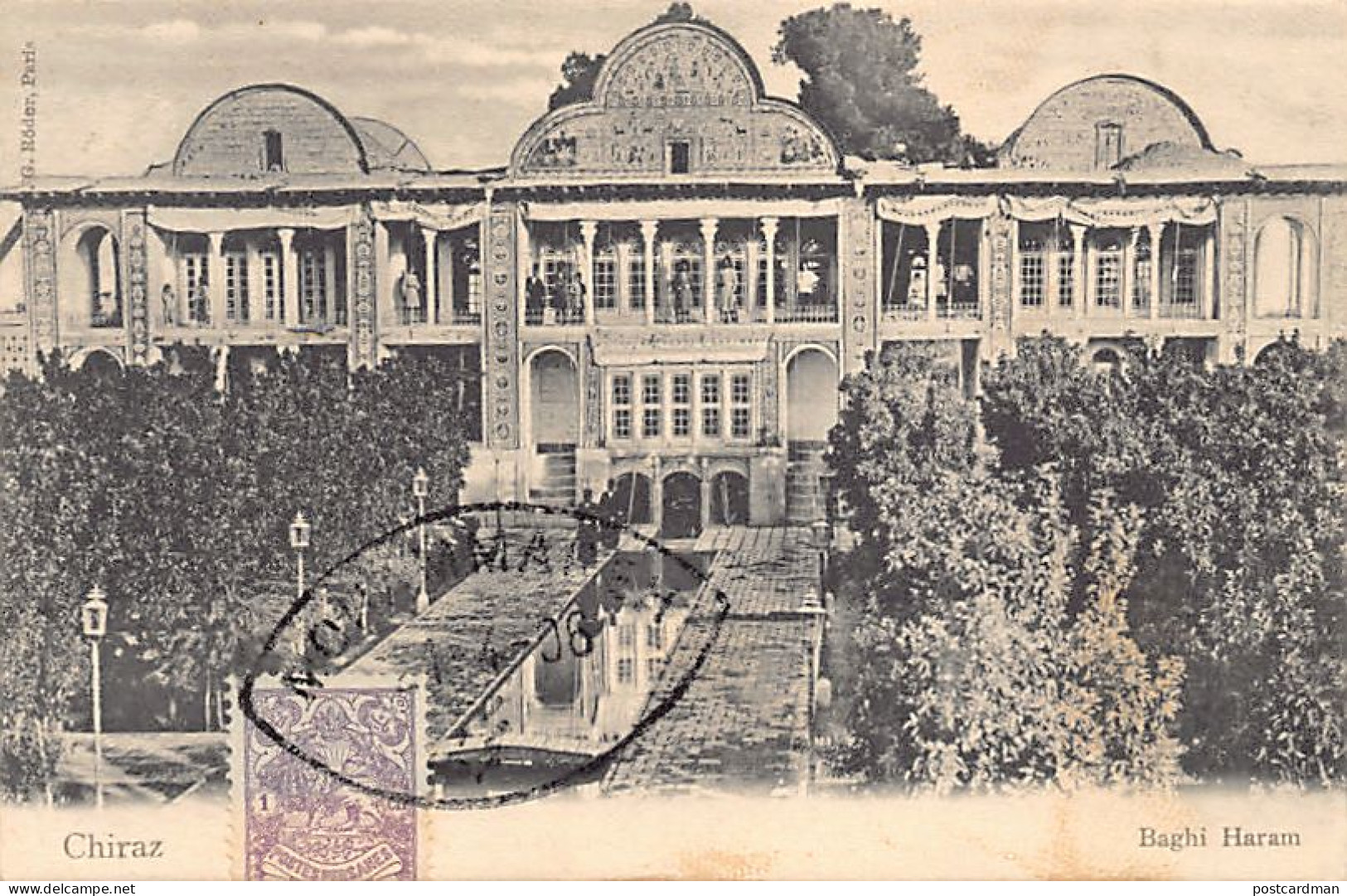 Iran - SHIRAZ - Bagh-e Eram - Publ. G. Rôder