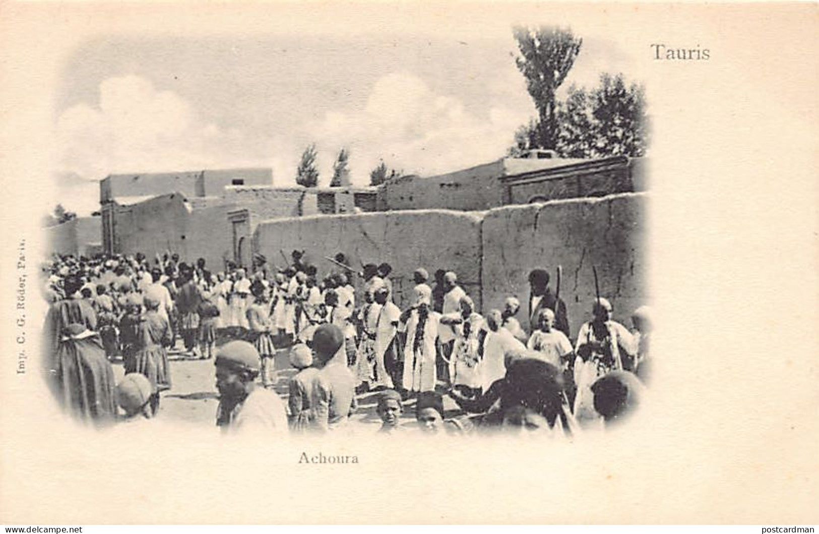Iran - TABRIZ - Ashura - Publ. C. G. Bäder