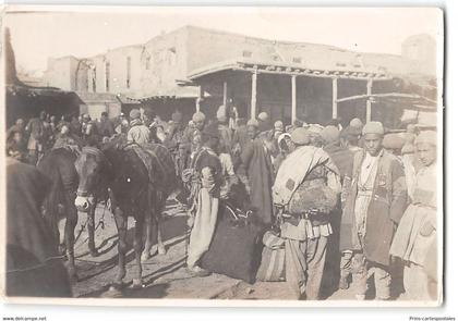CPA Iran - Perse - Ourmia - Le bazar - Photo format CPA