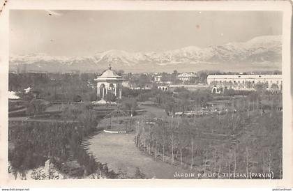 Iran - TEHRAN - Public garden - REAL PHOTO - Publ. unknown