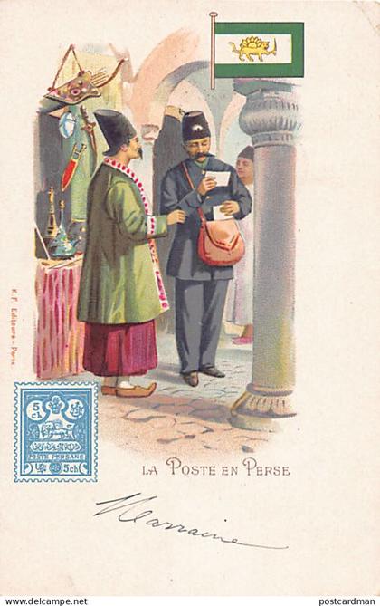 Iran - The Post in Persia - Publ. Künzli