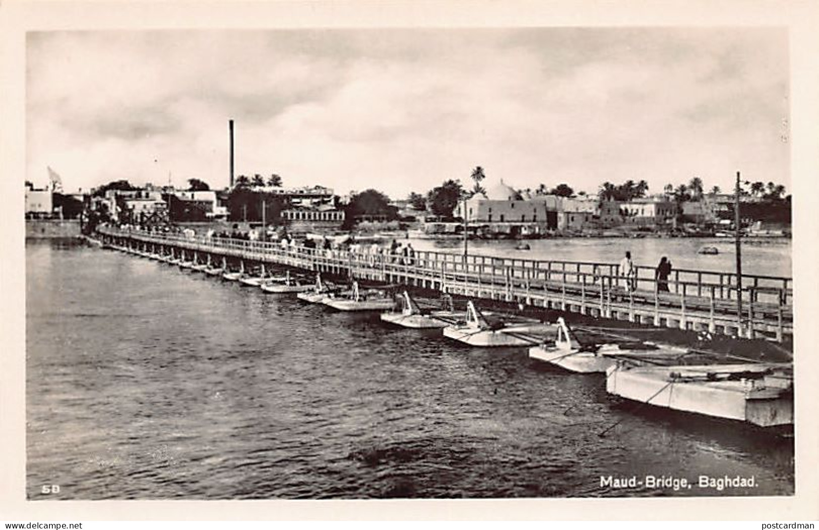 Iraq - BAGHDAD - Maud Bridge - Publ. Boesinger & Co. 58