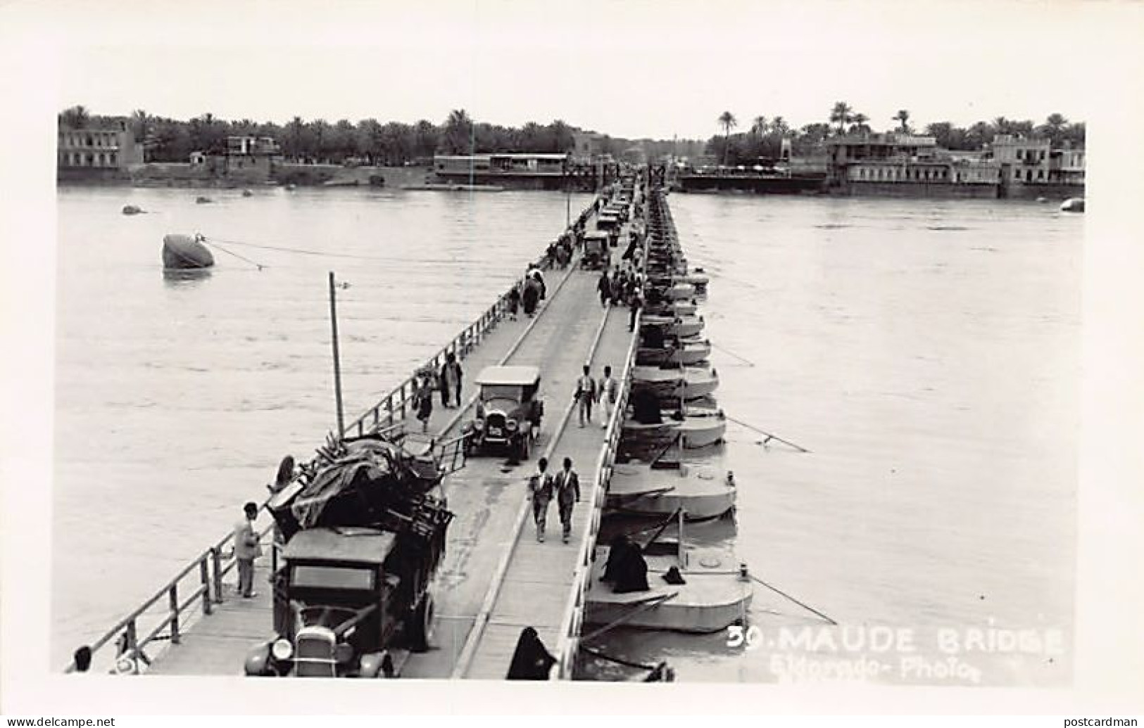 Iraq - BAGHDAD - Maude Bridge - REAL PHOTO - Publ. Eldorado Photo