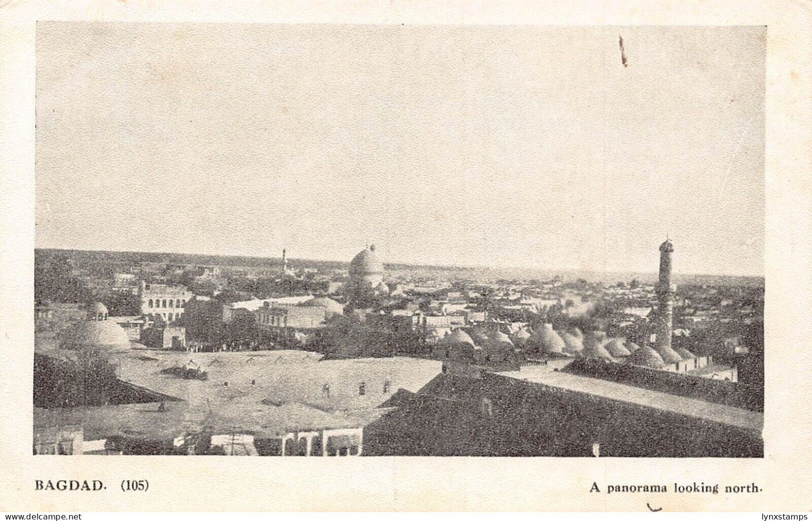 Iraq Baghdad North View vintage postcard