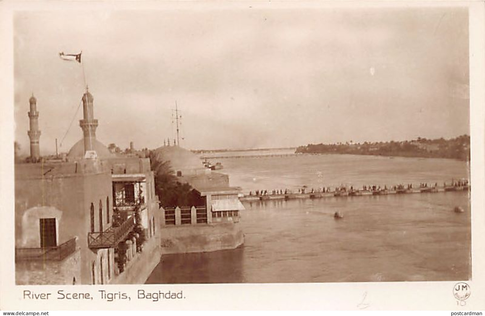 Iraq - BAGHDAD - River scene, Tigris - Publ. J.M. 10