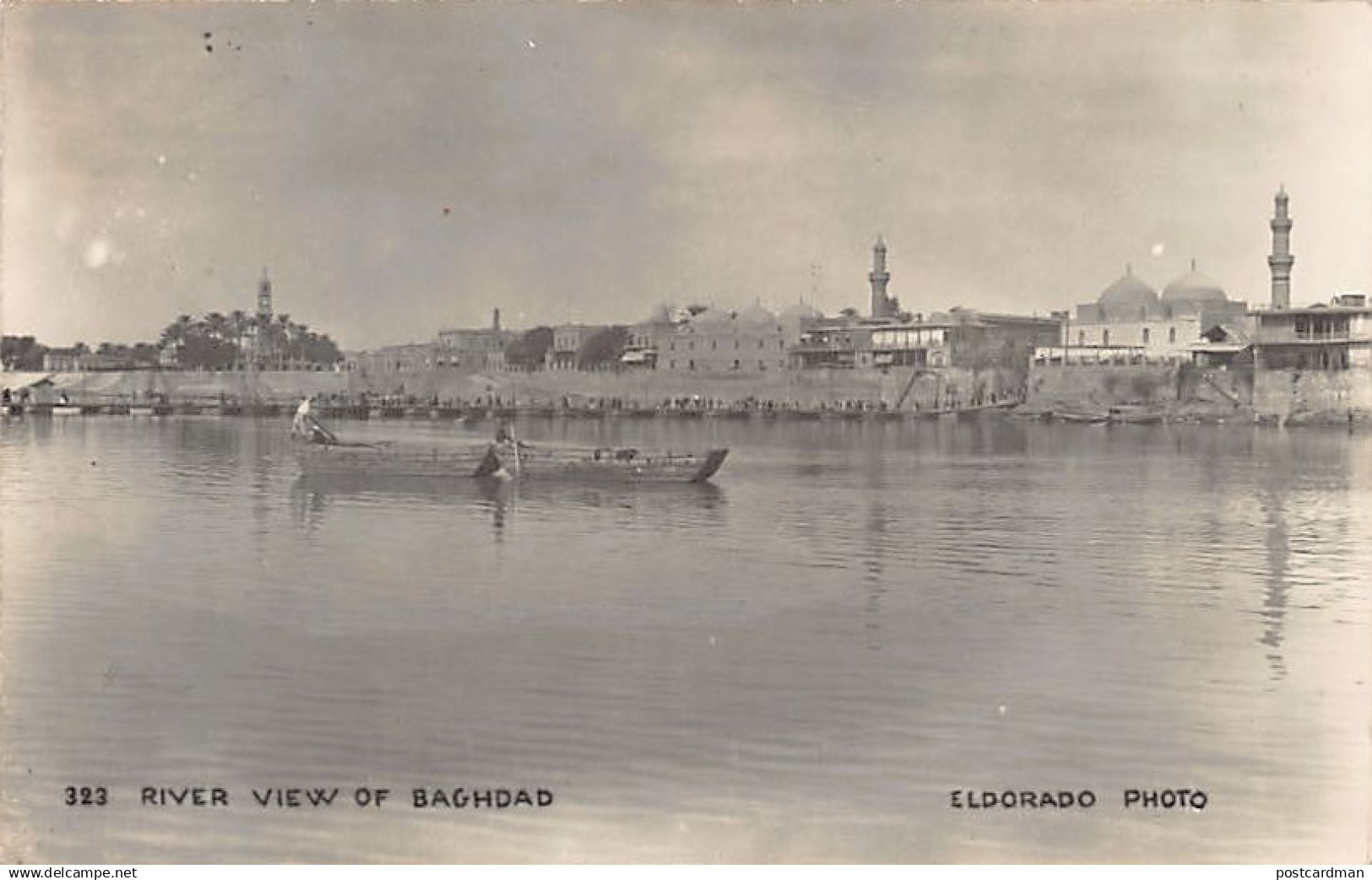 Iraq - BAGHDAD - River view - REAL PHOTO - Publ. Eldorado Photo 323