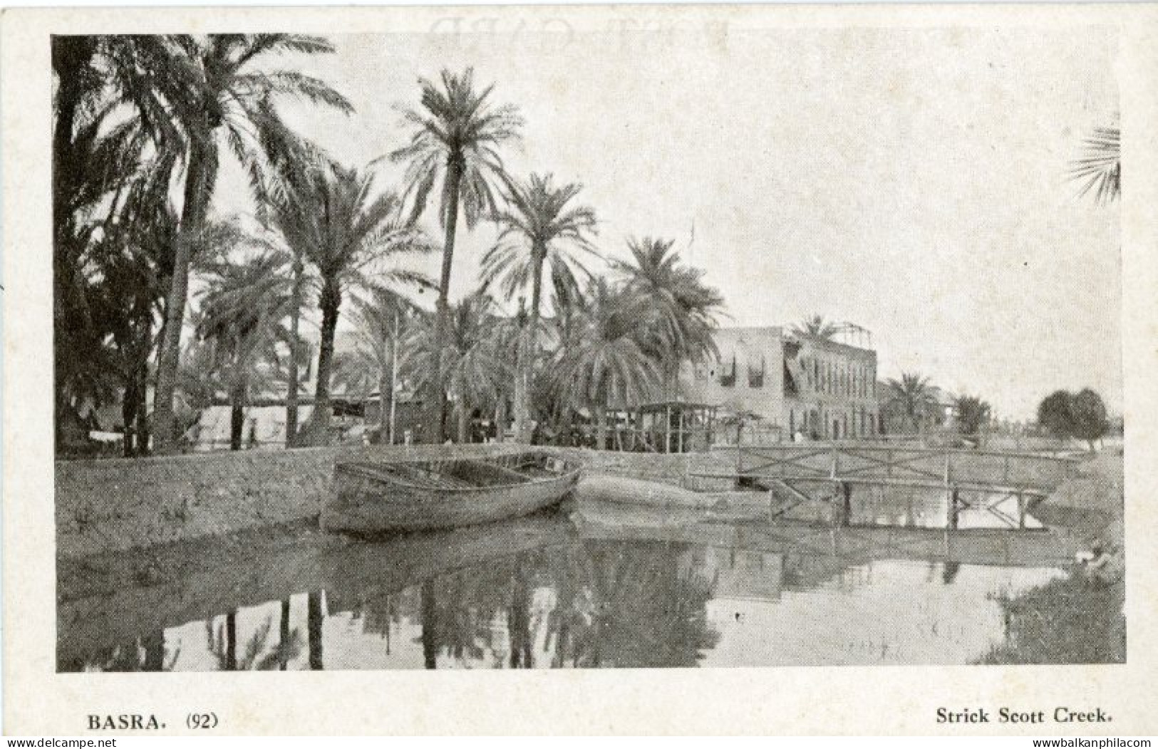 Iraq Basra Scott Creek Red Cross Bombay