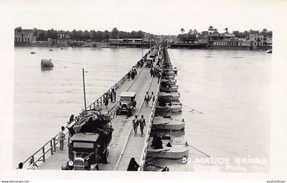 Iraq - BAGHDAD - Maude Bridge - REAL PHOTO - Publ. Eldorado Photo