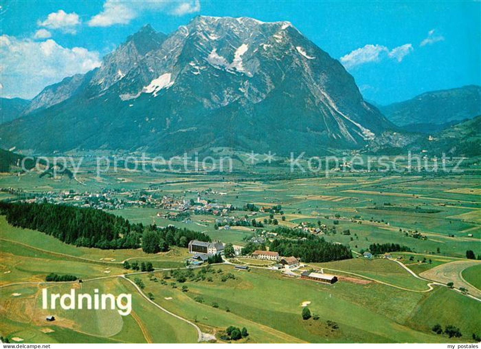 Irdning Fliegeraufnahme