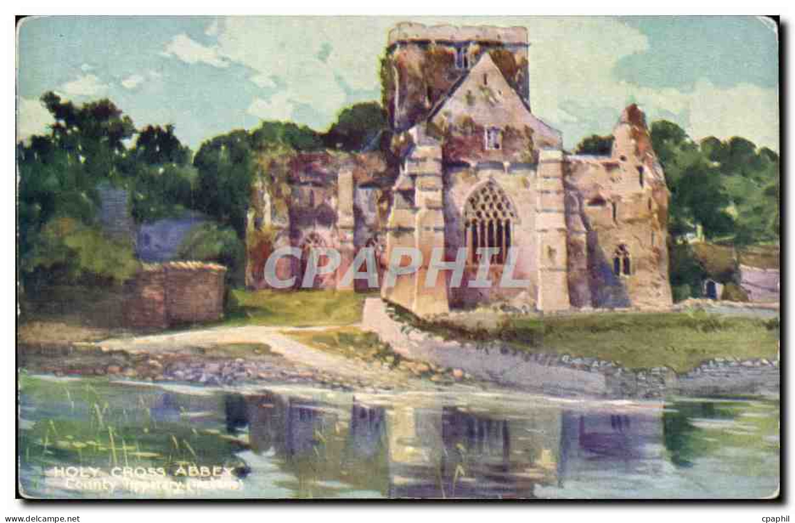Ireland irlande CPA Holy CRoss Abbey Country Tipperary