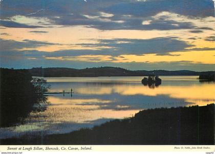 CPM Sunset at Lough Sillan Shercock Co Cavan Ireland