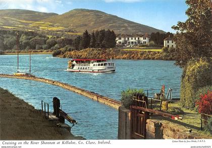uk51891 cruising on the river shannon at killaloe clare ireland