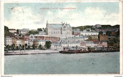 CPA  Carte Postale  Irlande QUEENSTOWN General View   VM99135