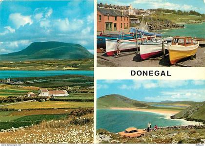 Carte Postale - Irlande - Donegal - Multivues - Automobiles - Bateaux - Ireland - CPM - Voir Scans Recto-Verso - Poscard