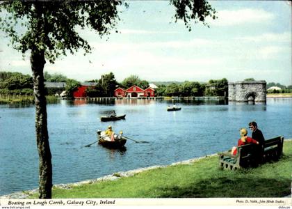 Carte Postale - Irlande - Galway - Boating on lough corrib - Co Galway - CPM - Voir Scans Recto-Verso