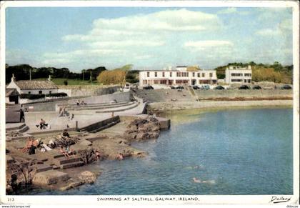 Carte Postale - Irlande - Salthill - Swimming at salthill galway - Co Galway - CPM - Voir Scans Recto-Verso
