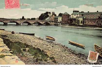 IRLANDE #FG62318 LIMERICK BRIDGE