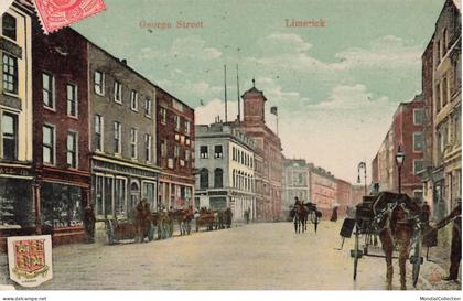 IRLANDE #FG62320 LIMERICK GEORGE STREET