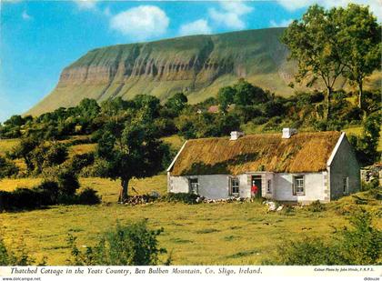 Carte Postale - Irlande - Sligo - Ben Bulben Mountain - Thatched Cottage in the Yeats Country - Ireland - Irlanda - CPM
