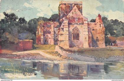 BR81112 holy cross abbey Tipperary ireland postcard painting
