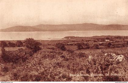 uk16526 stragill strand buncrana donegal real photo ireland
