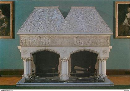 Irlande - Kilkenny - Kilkenny Castle - The double fireplace - Cheminée - Carte Neuve - Ireland - CPM - Voir Scans Recto-