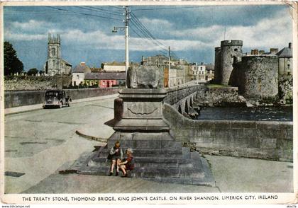 CPM AK Limerick The Treaty Stone Thomond Bridge IRELAND (1440951)