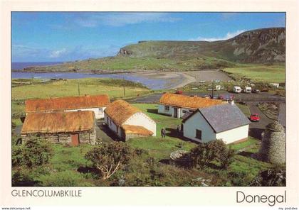 Glencolumbkille Donegal Ireland Cottages Panorama