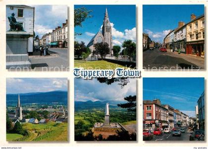 Tipperary Ireland Sehenswuerdigkeiten Kirche Monument Strassenpartie