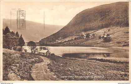 uk48397 lower lake glendaalough wicklow  ireland real photo