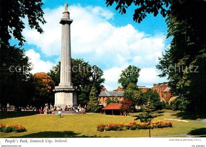 Limerick Irland Peoples Park Monument