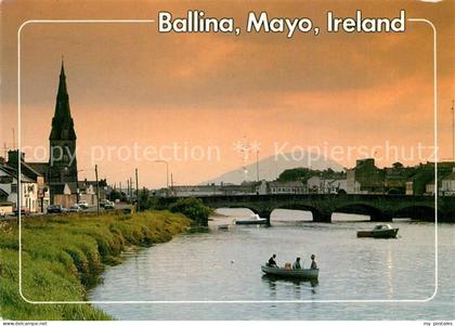 Mayo Irland Ballina Flusspartie