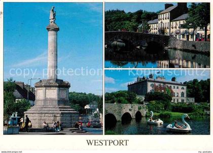 Westport Mayo Flusspartien Saeule