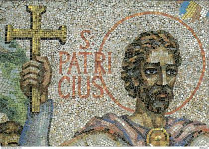 Carte Postale - Irlande - Mullingar - Detail of mosaic by boris anrep in mullingar cathedral - Art Religieux - Co Westme