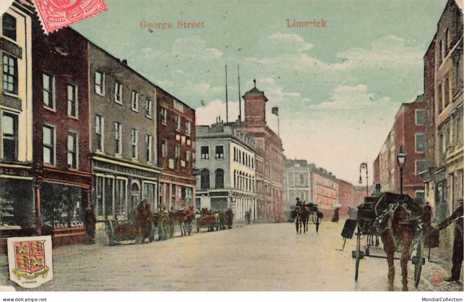 IRLANDE #FG62320 LIMERICK GEORGE STREET