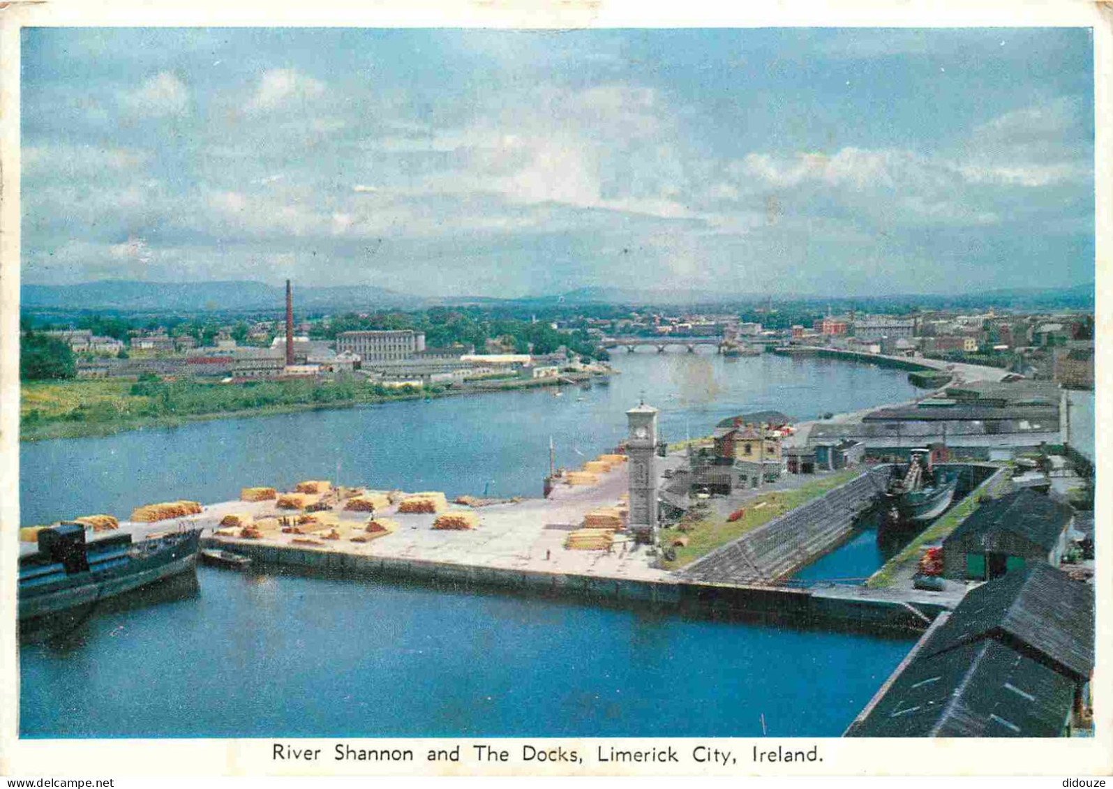 Irlande - Limerick - Limerick City - River Shannon and The Docks - Ireland - Irlanda - CPM - Voir Scans Recto-Verso