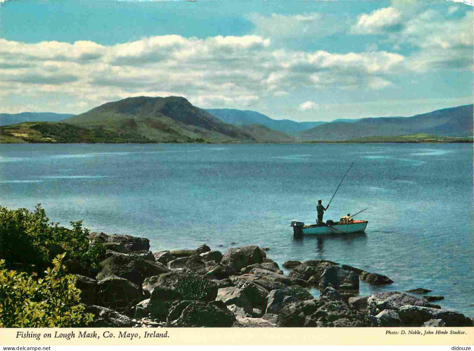 Irlande - Mayo - Fishing on Lough Mask - CPM - Voir Scans Recto-Verso