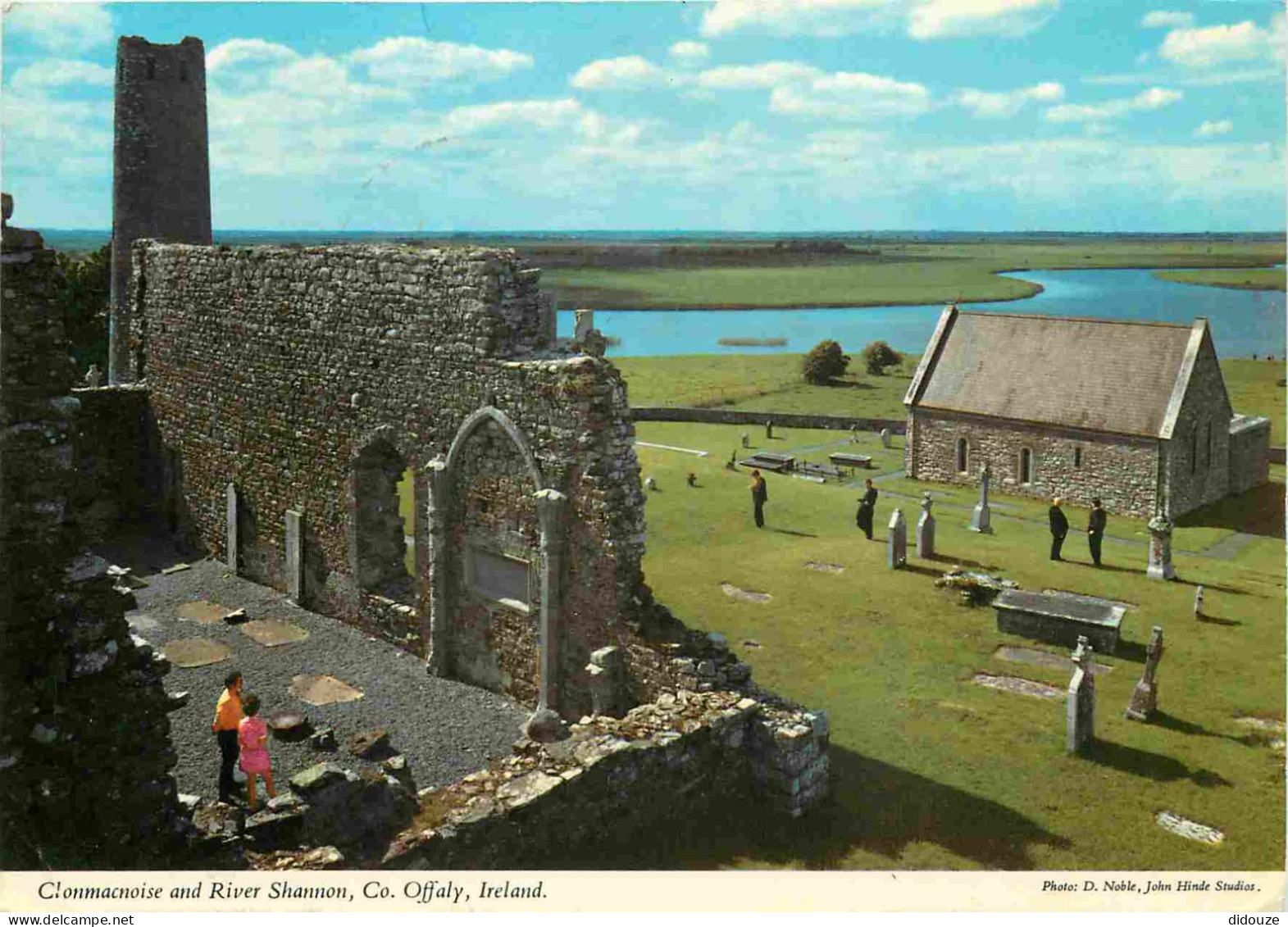 Irlande - Offaly - Clonmacnoise - and River Shannon - CPM - Voir Scans Recto-Verso