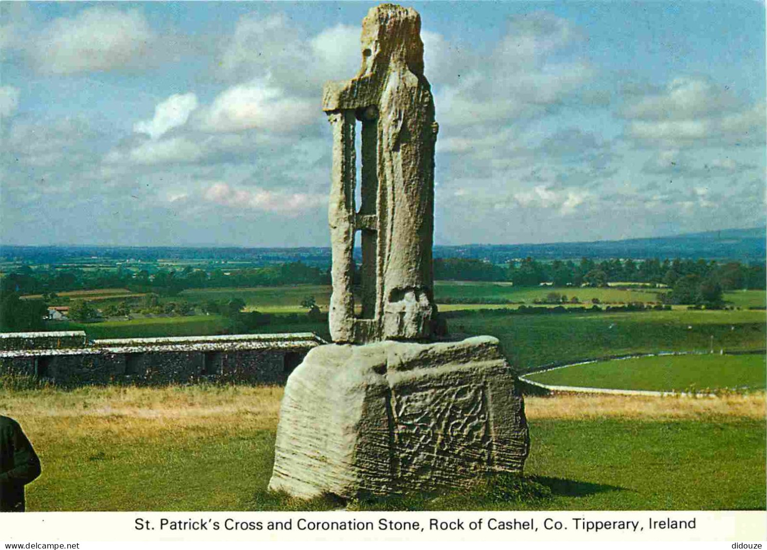 Irlande - Tipperary - The Rock of Cashel - St Patrick's Cross and Coronation Stone - CPM - Voir Scans Recto-Verso