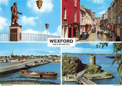 Wexford Leinster Ireland Denkmal Bruecke Kuestenpanorama Ruine Stadtzentrum