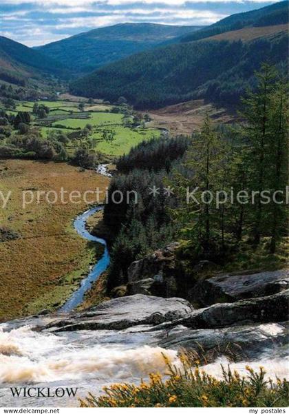 Wicklow Glenmacnass Waterfall